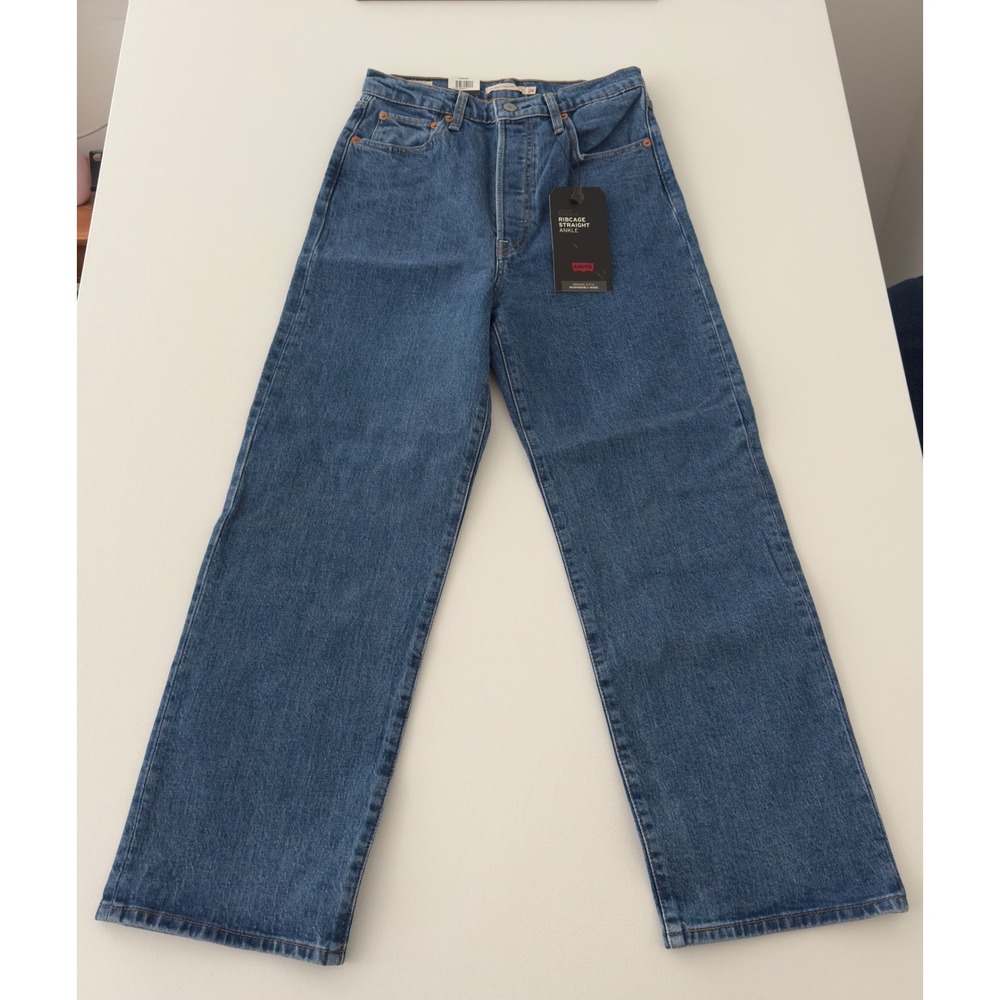 Levi's Classic Denim Straight Leg Jeans